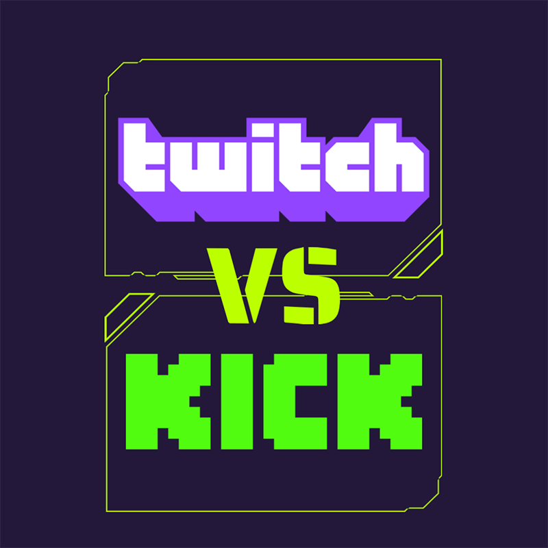 Battle of Streams: Twitch vs. Kick - Which Platform Reigns?