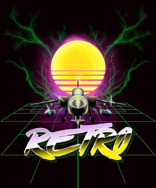 Skate Inspired T Shirt Design Maker With A Retro Synthwave Aesthetic