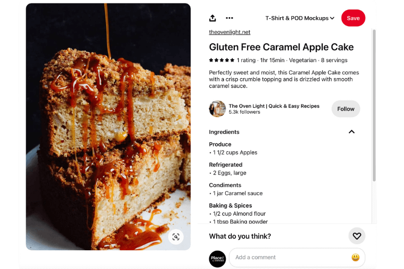 A Recipe Rich Pins Example On Pinterest