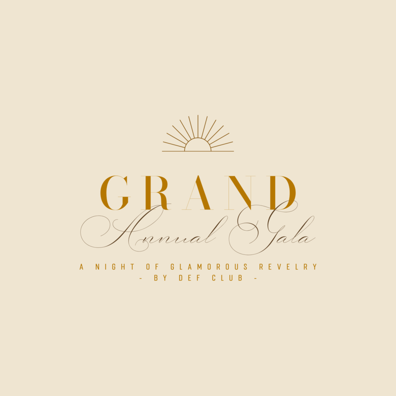 Annual Gala Logo Template For A Luxury Night Event
