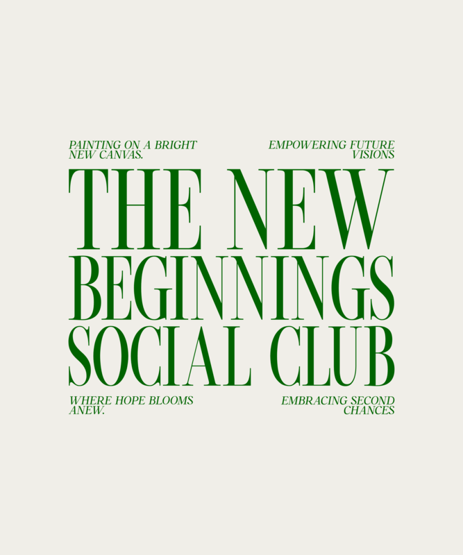 Social Club T Shirt Design Creator Featuring Retro Style Typographies