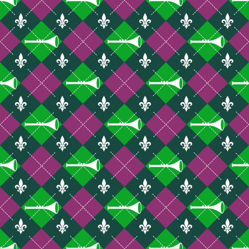 Colorful Seamless Pattern Maker Featuring A Mardi Gras Theme