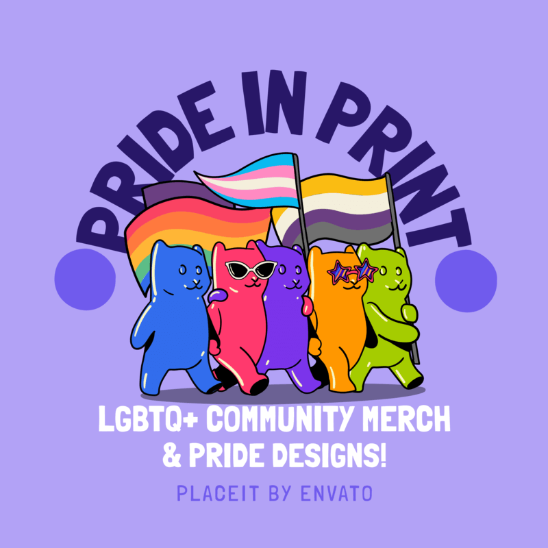 Pride in Print: LGBTQ+ Community Merch & Pride Design Ideas!