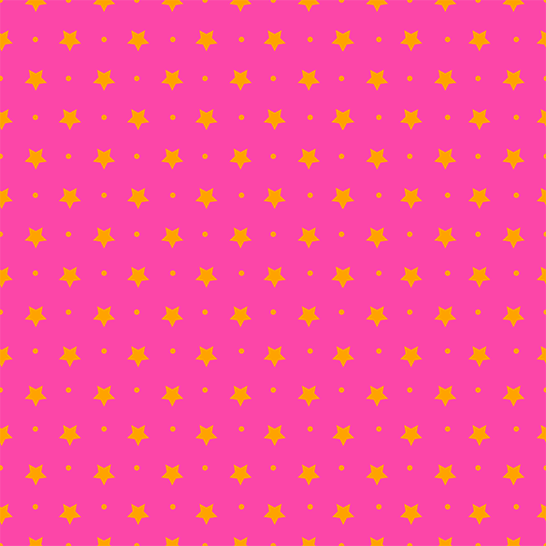 Colorful Print Pattern Generator Featuring Stars And Small Dots