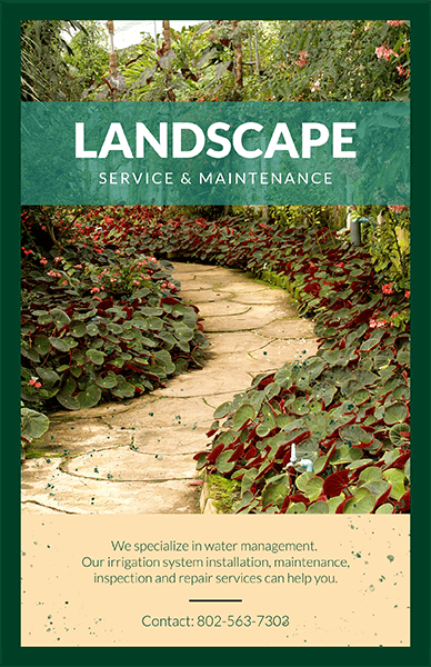 Flyer Maker For Landscaping Business With Images