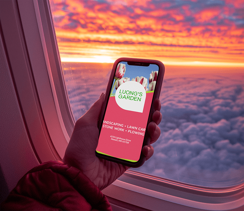 Iphone 12 Pro Mockup Of A Person Taking A Picture Of The Sky From A Plane