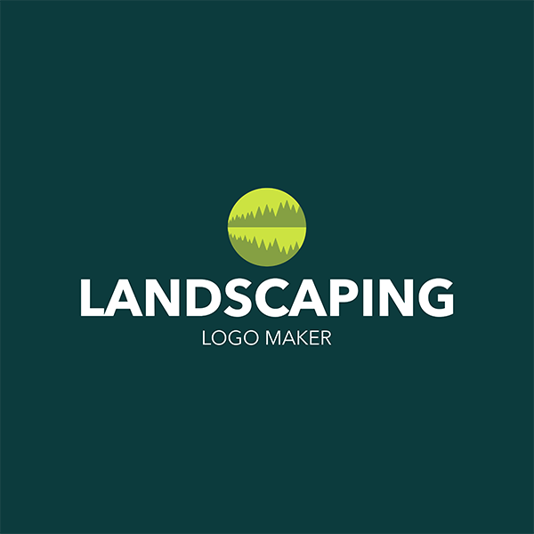 Logo Creator For A Landscaping Company Featuring A Forest Clipart