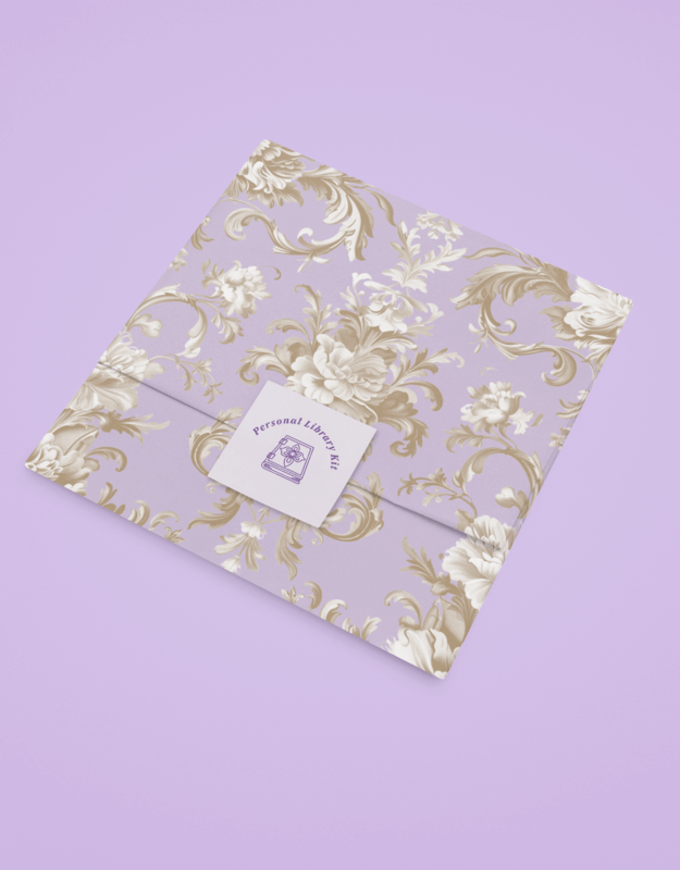 Mockup Of A Folded Wrapping Paper With A Sticker