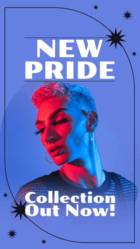 Pride Themed Instagram Story Generator To Promote A Special Campaign