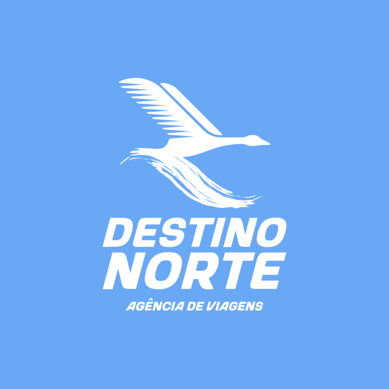 Logo Template For A Travel Agency With A Flying Goose Graphic