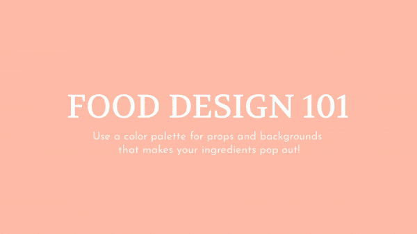 Minimalist Intro Video Maker Featuring Food Styling Tips And Minimal Graphics