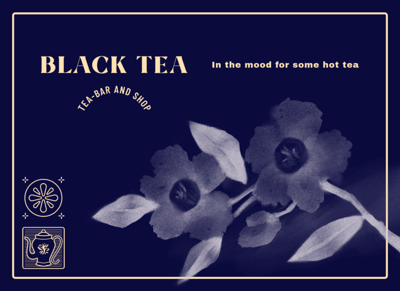 Quote Greeting Card Design Generator For A Tea House Brand
