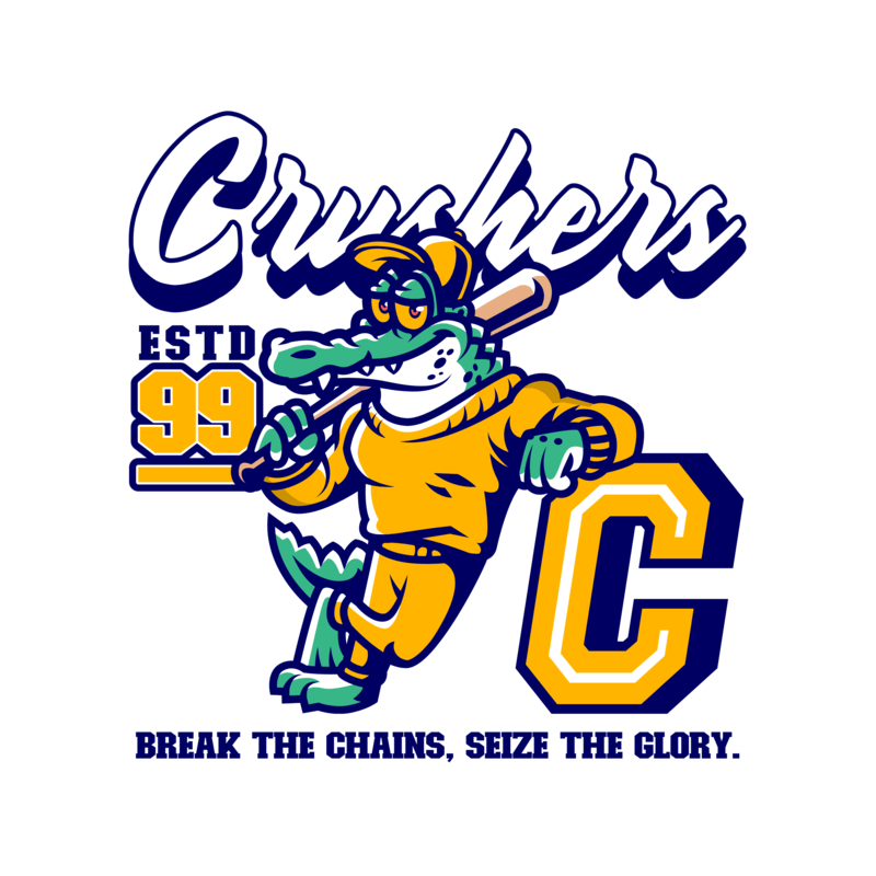 Retro T Shirt Design Maker Featuring A Baseball Theme And A Mascot Graphic