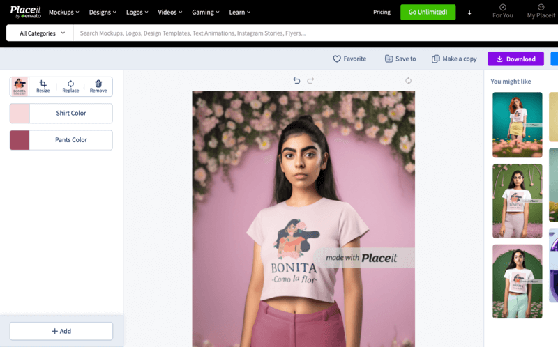 Customizing A Mexican T Shirt Design With Placeit's Editor