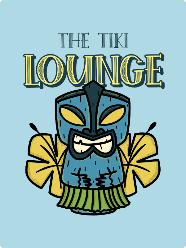 Retro T Shirt Design Creator With A Tiki Aesthetic