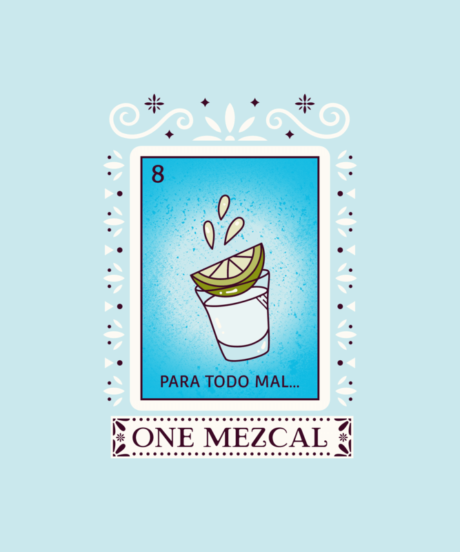 Fun T Shirt Design Creator For Featuring A Mexican Drink