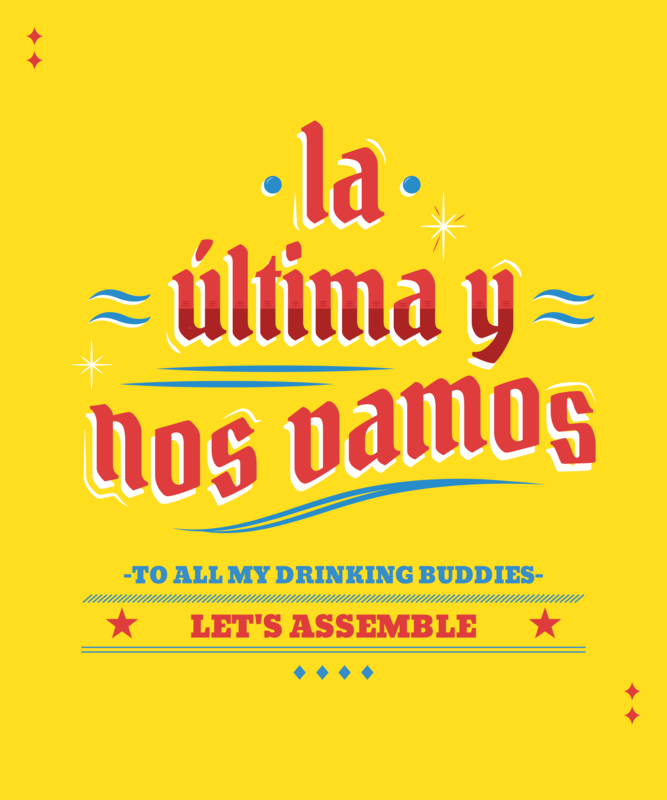 Quote T Shirt Design Creator Featuring A Typical Mexican Phrase