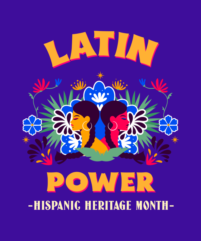 T Shirt Design Maker To Celebrate Hispanic Heritage Month