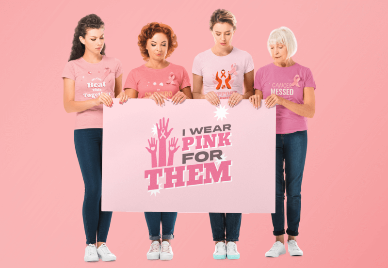 Breast Cancer Shirts Vertical Blog Header