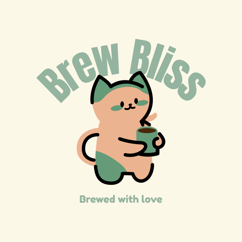 Brew Bliss Logo Template