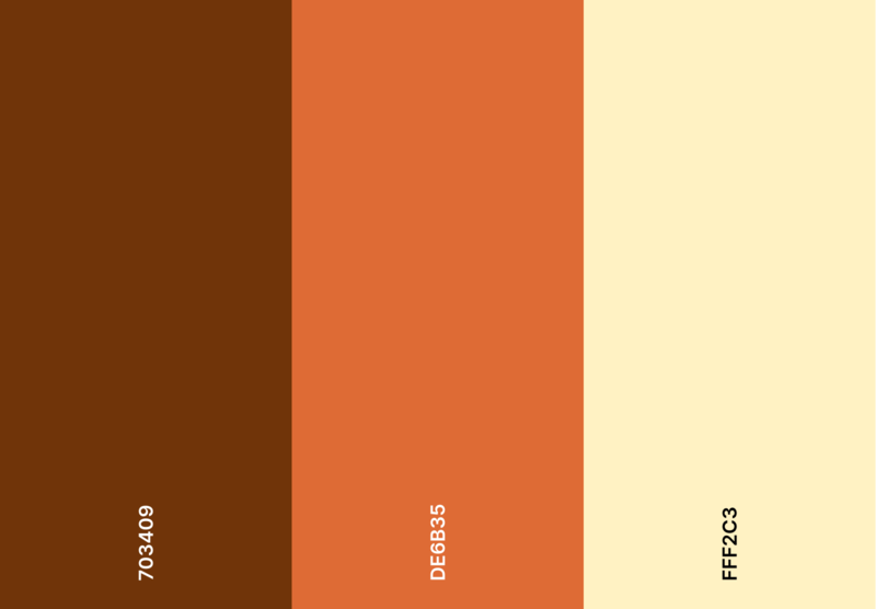 Brown Color Palette For A Coffee Shop Logo