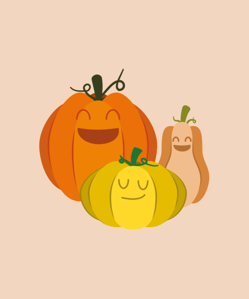 Fall Themed T Shirt Design Template To Celebrate Thanksgiving