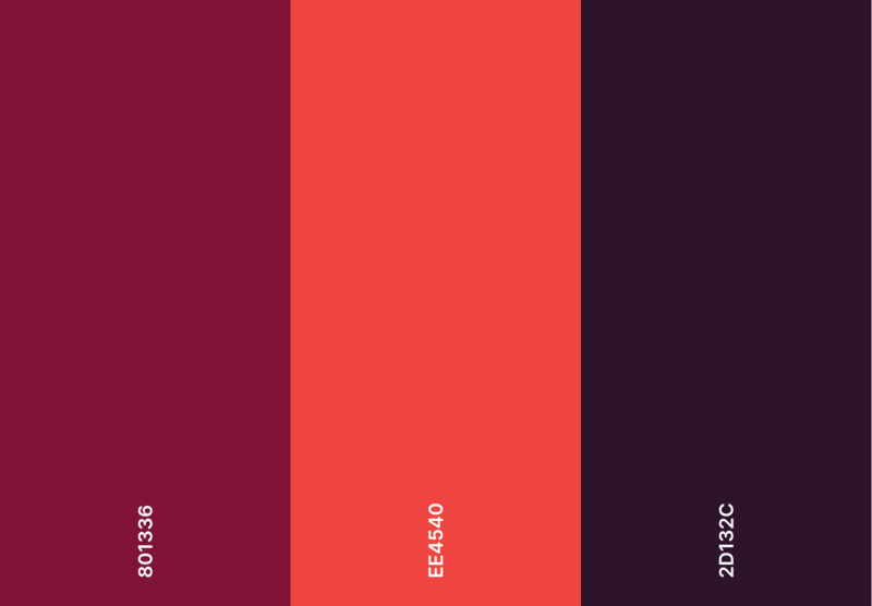 Red Color Palette For A Good Gaming Logo