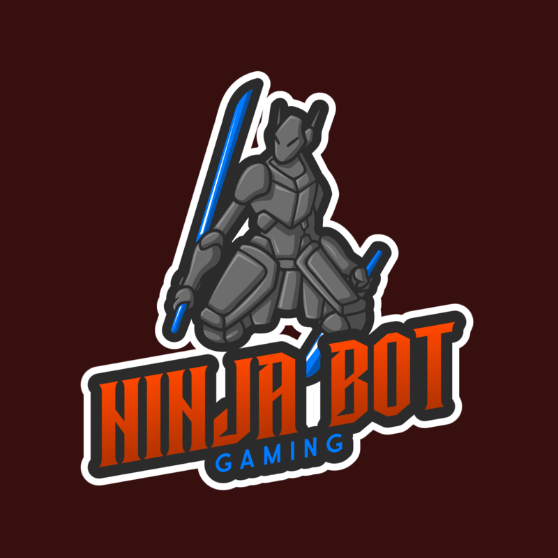 Logo Template For A Gaming Clan Featuring Cool Characters