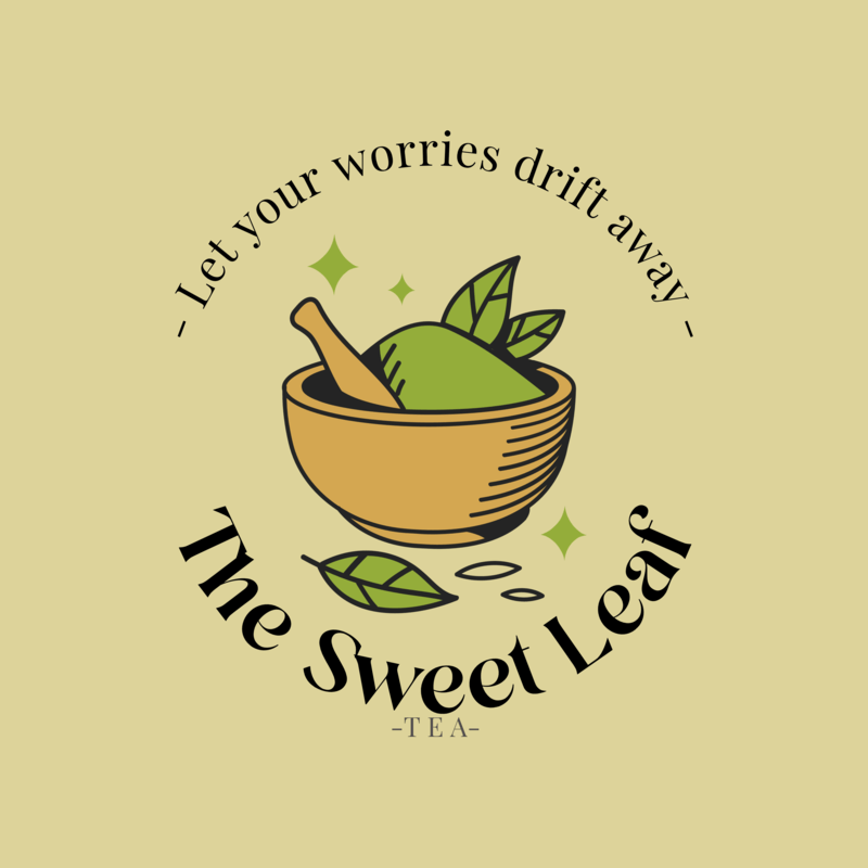 Logo Template For A Matcha Tea Shop Business