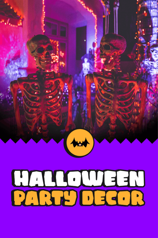 Pinterest Pin Maker For Halloween Party Decor Ideas Featuring A Cute Bat Icon