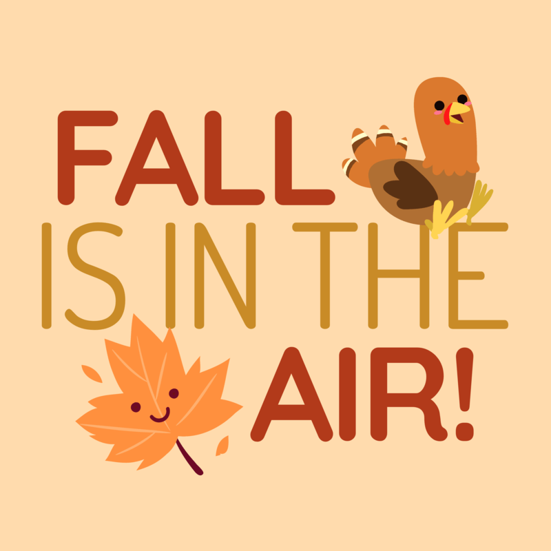 Fall Themed T Shirt Design Maker With Sweet Illustrations