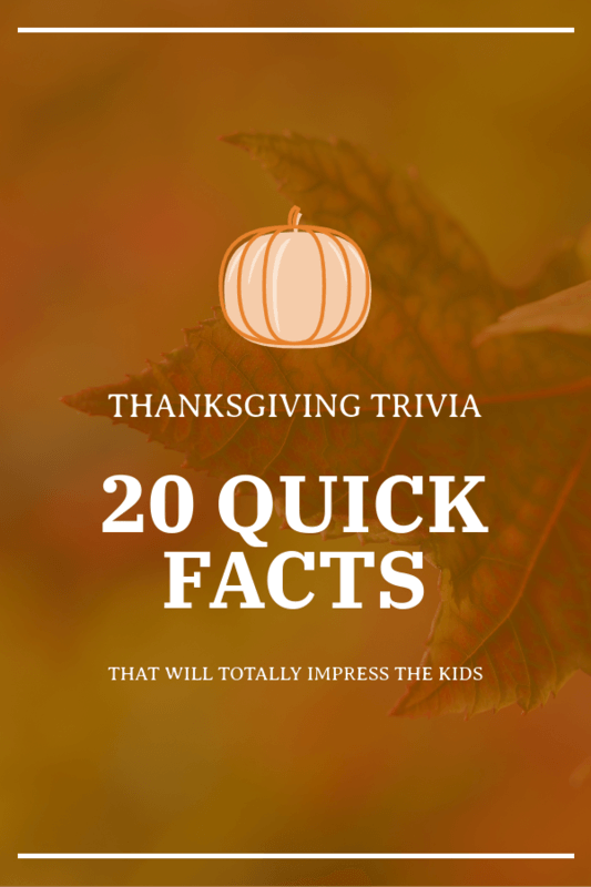 Pinterest Pin Template For A Thanksgiving Themed Trivia