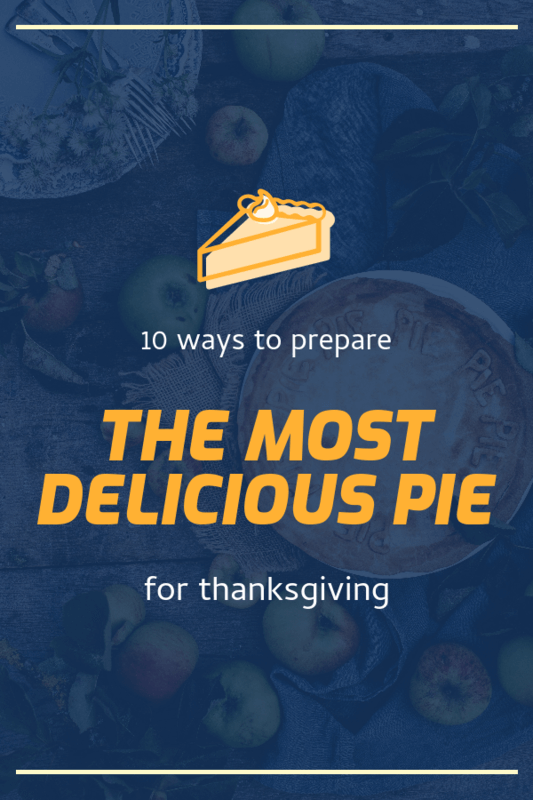 Pinterest Pin Template For Thanksgiving Pie Recipes