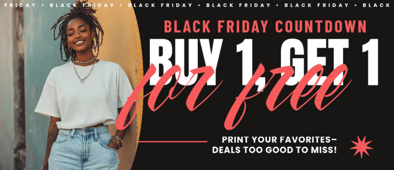 Banner Creator Featuring A Bogo Black Friday Deal