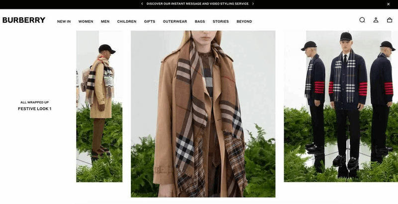 Burberry Fall Campaign As An Example Of Thanksgiving Marketing Ideas