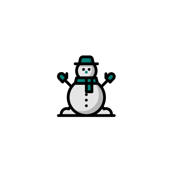 Christmas Snowman Clipart