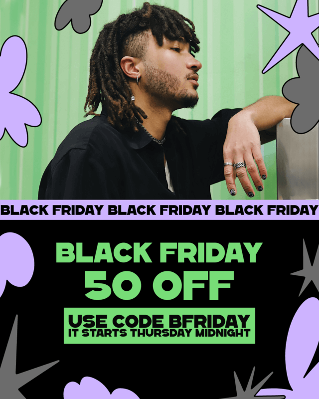 Instagram Post Template With Colorful Backgrounds To Promote Cyber Monday Sales