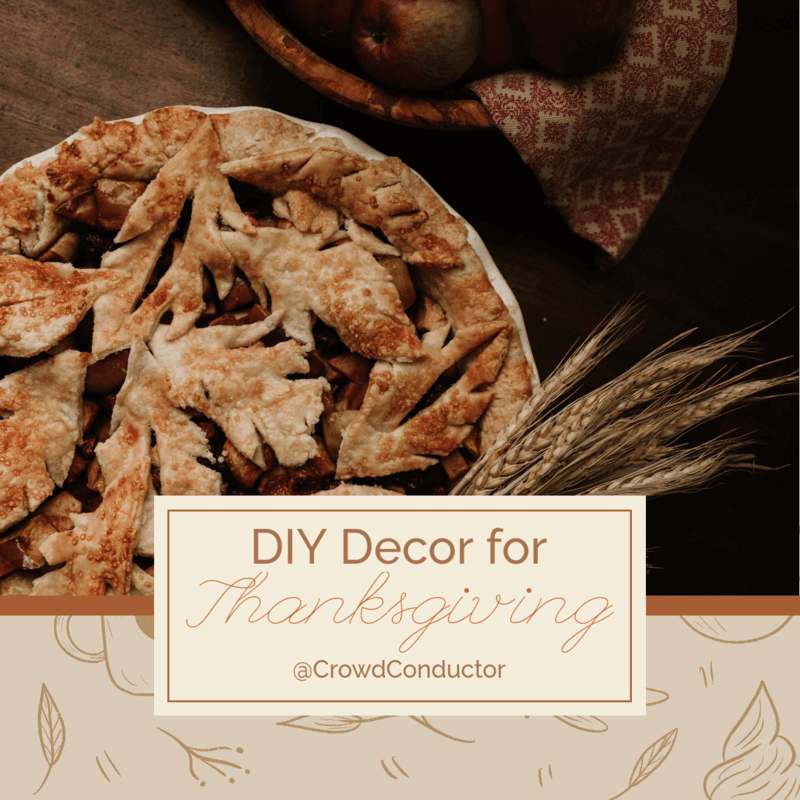 Instagram Post Creator Featuring Diy Decoration Ideas For Thanksgiving 6139k