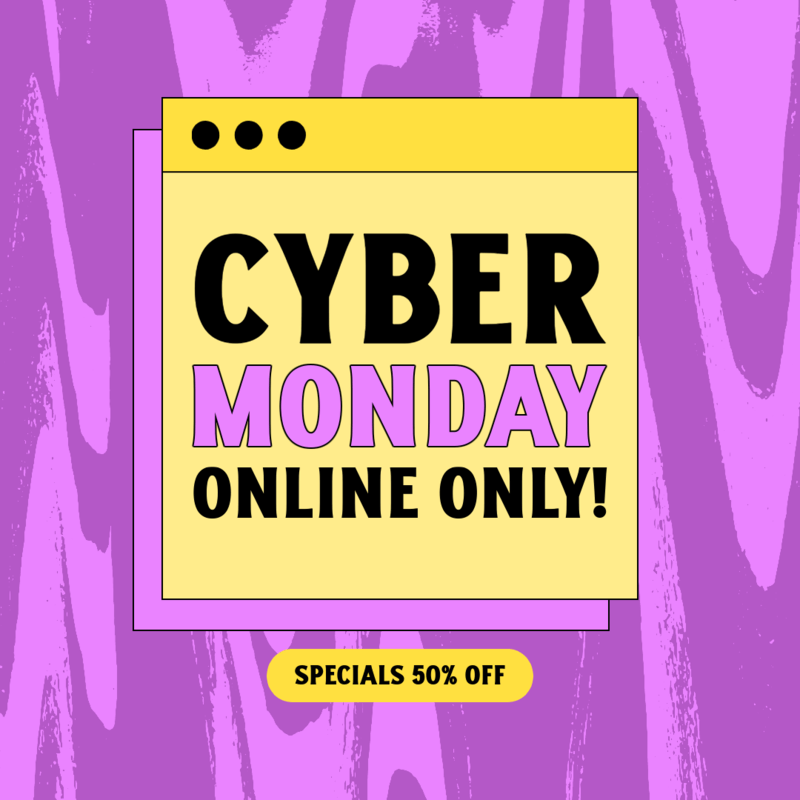 Instagram Post Template To Announce Special Cyber Monday Deals