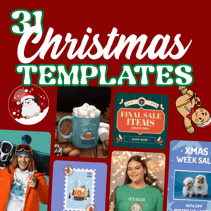 31 Christmas Templates Blog Header