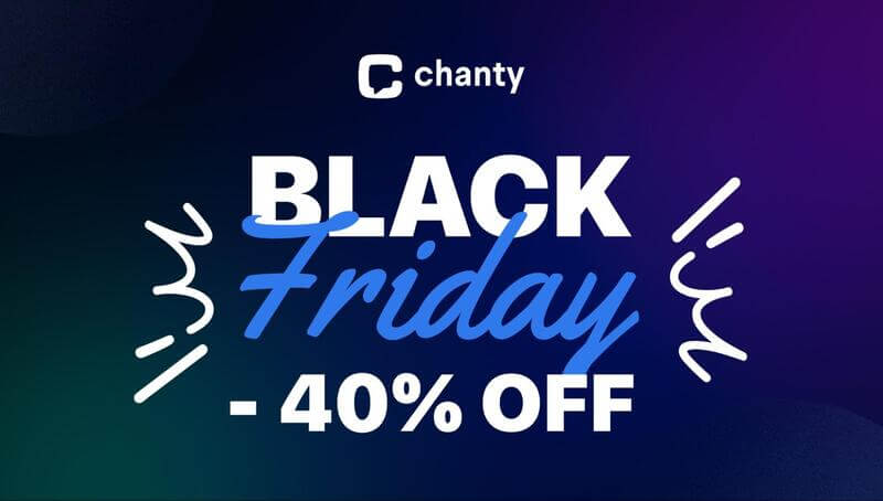 Chanty Brand Image For Cyber Monday Deals