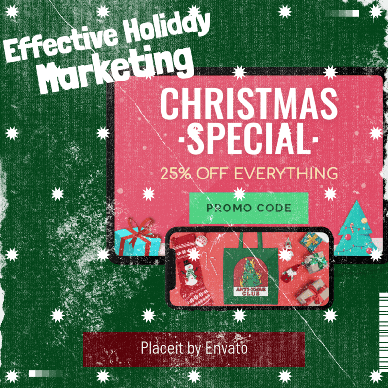 Effective Holiday Marketing Squared Blog Header