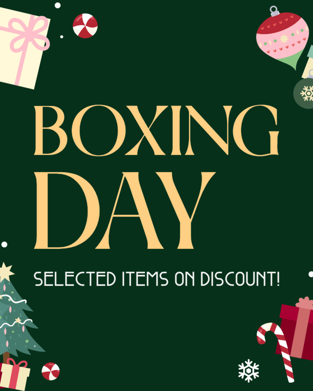 Instagram Post Generator Featuring Boxing Day Discounts