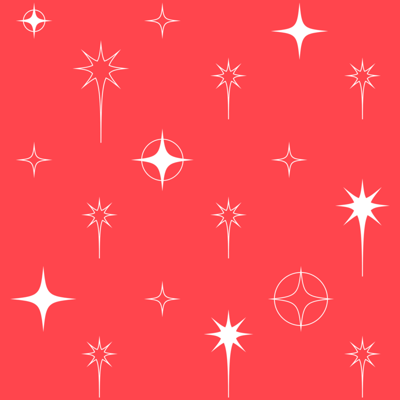 Print Pattern Design Template With Star Graphics And A Xmas Theme