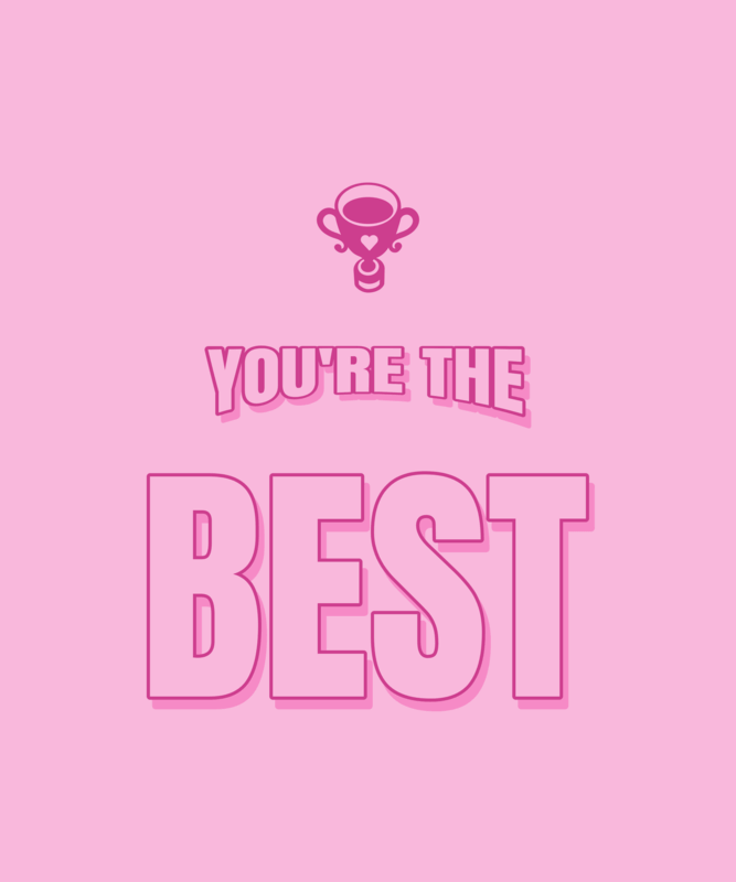 T Shirt Design Template For The Best Mom With A Trophy Graphic