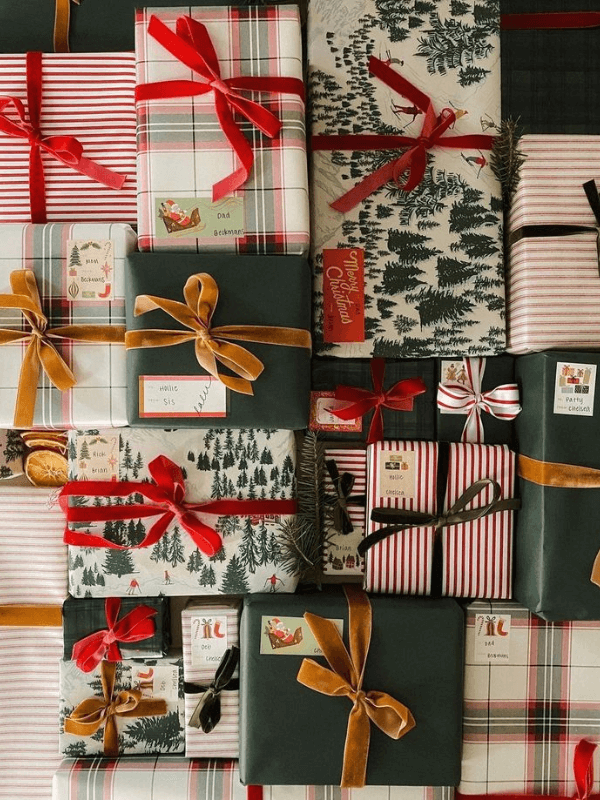 A Set Of Aesthetic And Visually Stunning Christmas Gifts