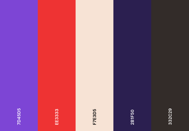 Halloween Color Palette Inspired By A Vampire T Shirt