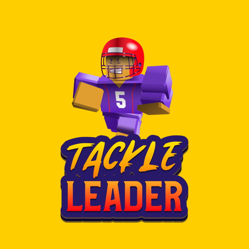 Roblox Inspired Logo Maker With A Football Player Graphic