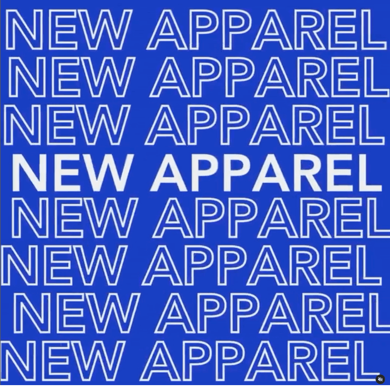 Gooten's Instagram Post Showcasing New Apparel