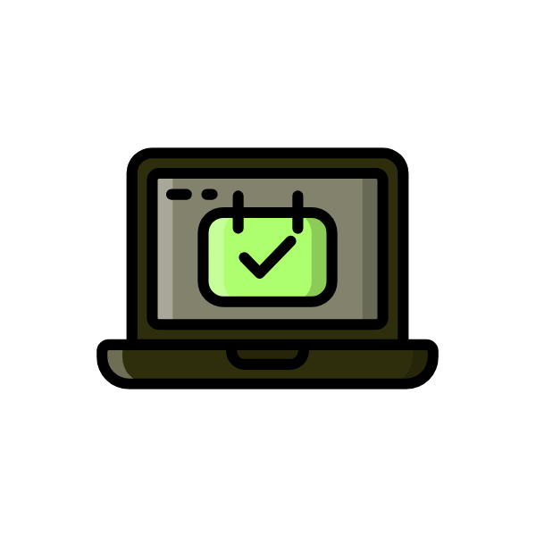 Laptop Login Icon